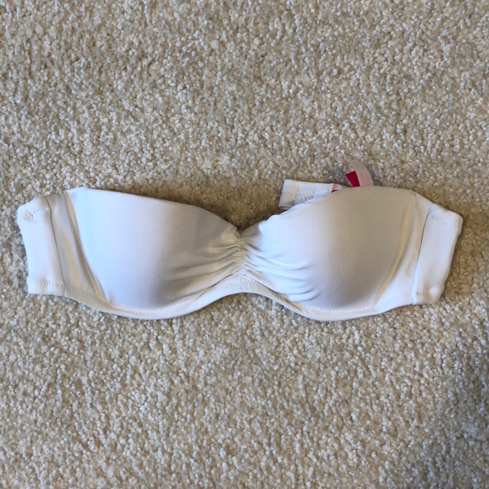 White underwire bikini top